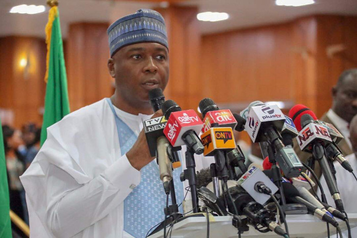NASS invasion: Full text of Senate President, Bukola Saraki’s, address during World Press Conference in Abuja
