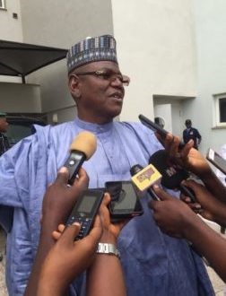 Sule Lamido visits Obasanjo, seeks support for presidential bid