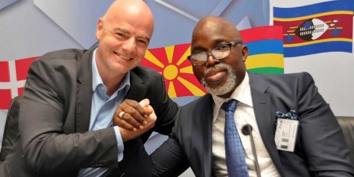 FIFA congratulates Pinnick on re-election as NFF President