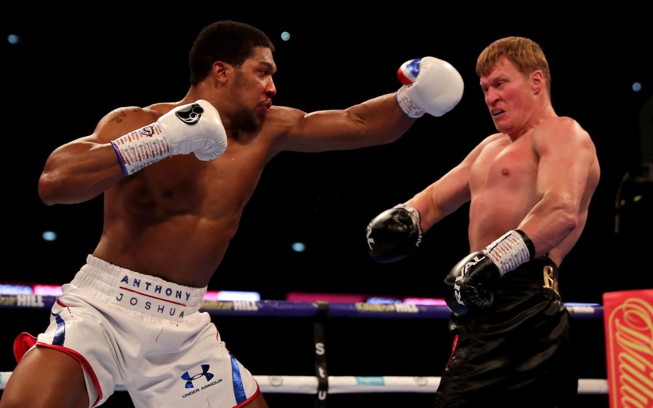 BREAKING: Anthony Joshua KOs Povetkin to retain world heavyweight titles