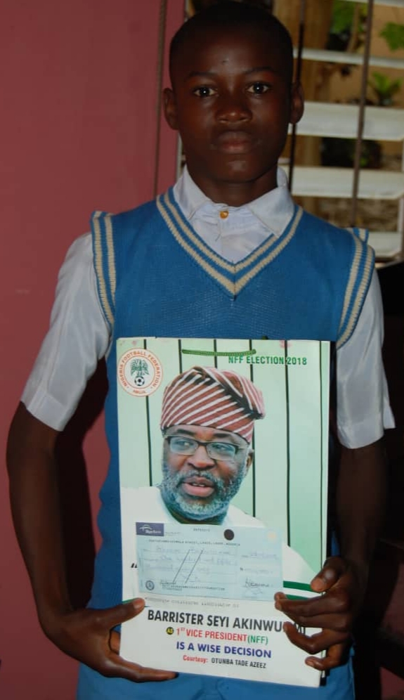 Akinwunmi redeems scholarship pledge to Ekiti teen sensation