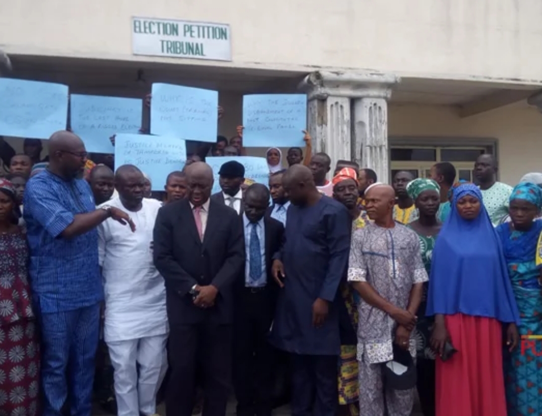 Protest in court over alleged disbandment of Osun election tribunal