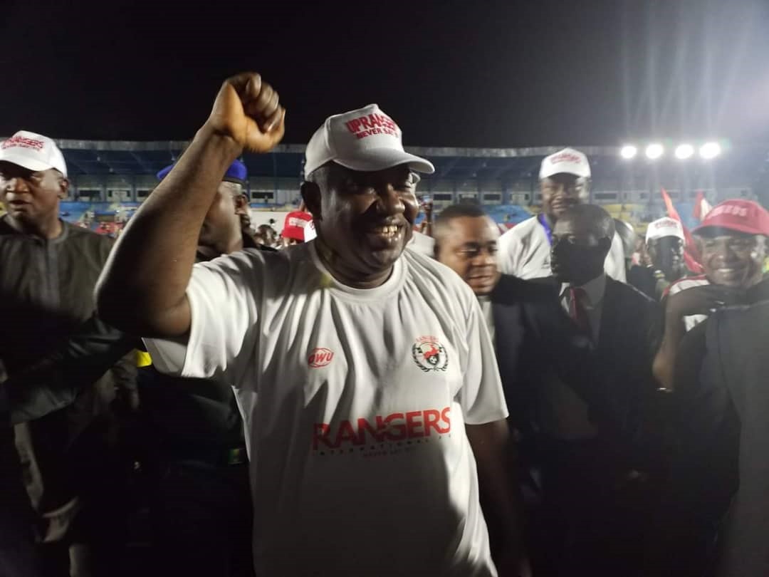 Uwanuakwa congratulates Gov. Ugwuanyi, Enugu Rangers on Aiteo Cup victory