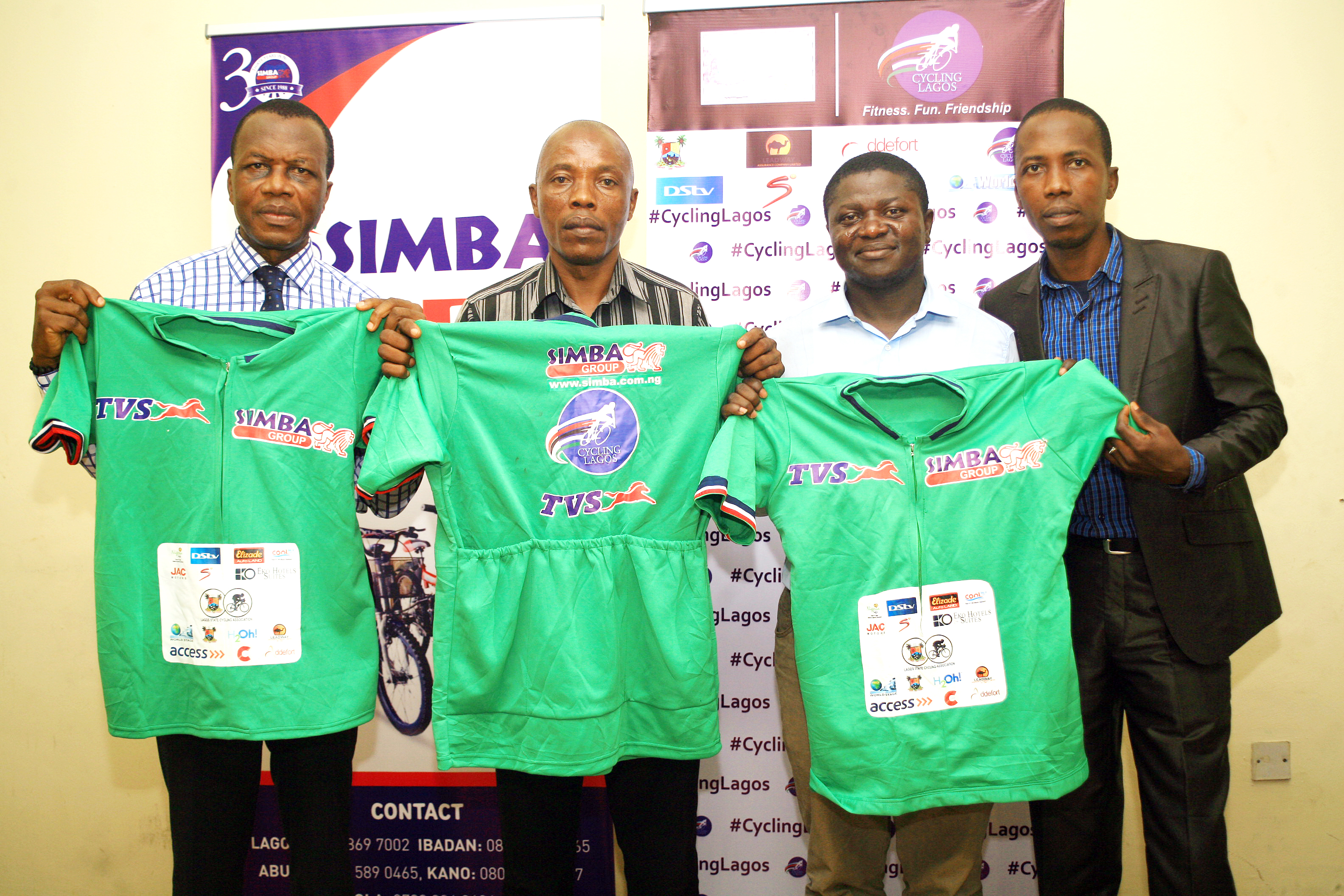 Cycling Lagos 2018: Organisers unveil jersey for Oct. 27 grand finale