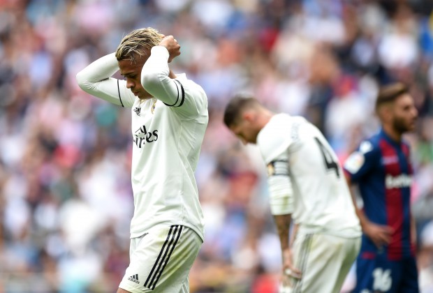 Real Madrid slump to third straight defeat