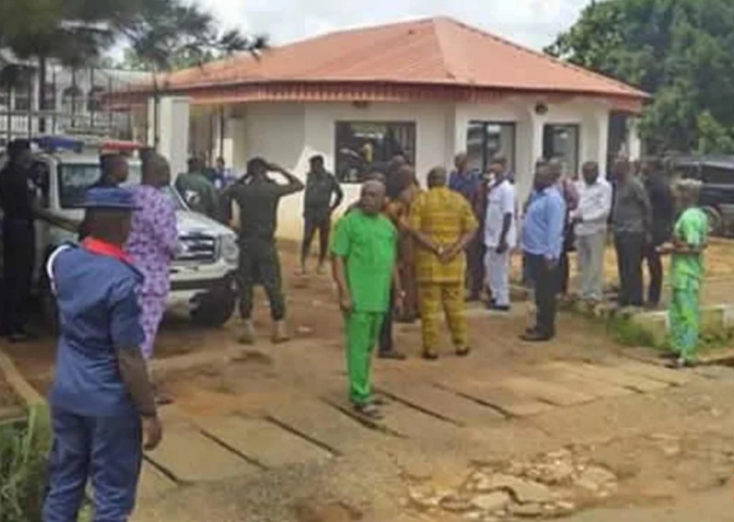 BREAKING: Police lock factional Anambra lawmakers out of Assembly complex
