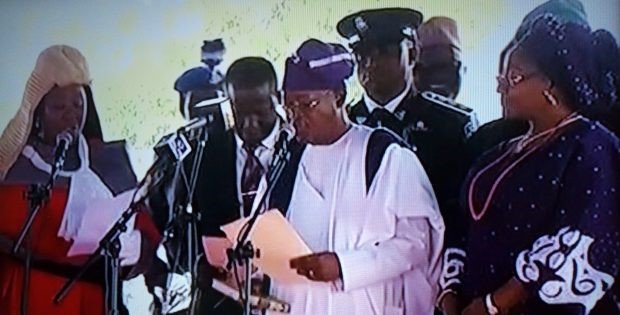 Oyetola swears-in as Osun State governor
