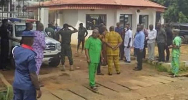 Police lock Anambra lawmakers out of Assembly complex