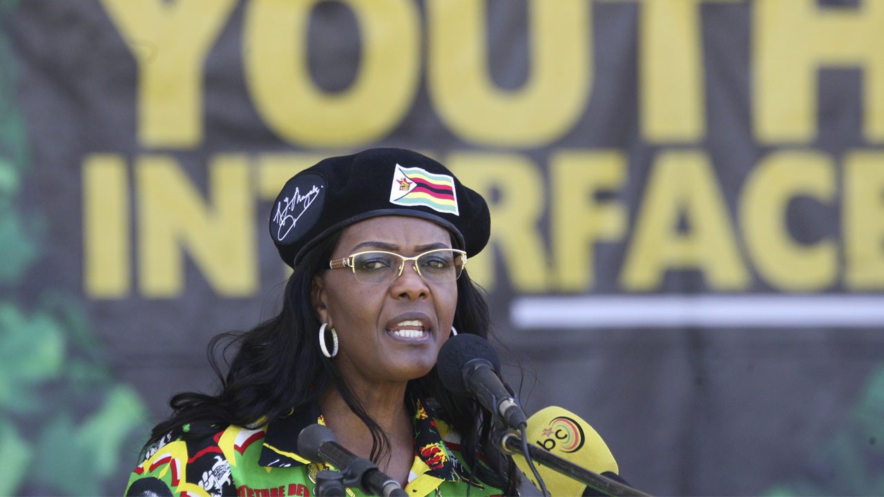 South Africa issues arrest warrant for Grace Mugabe