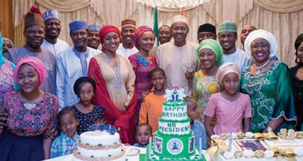 Image result for Buhari Clocks 76 Today, Jonathan, SGF, Others Hail Him