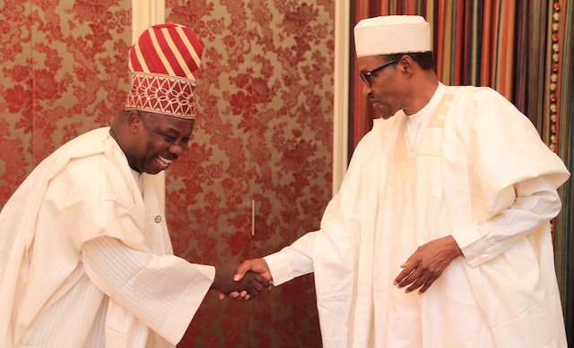 Ogun guber race: Buhari, Amosun in closed-door meeting