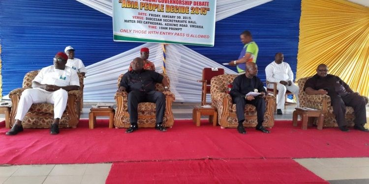 Sporadic gunshots mar Abia guber debate