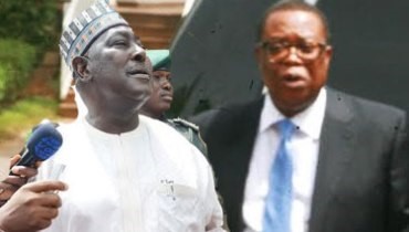 SGF, Babachir Lawal, and ex-Director-General of National Intelligence Agency, NIA, Ayo Oke