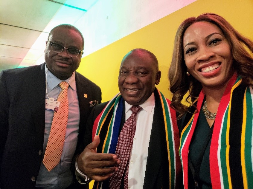Sahara Group, South Africa explore collaboration on energy