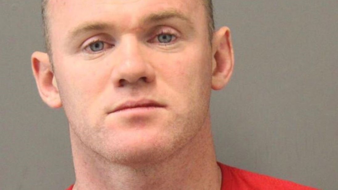 U.S police arrest Wayne Rooney