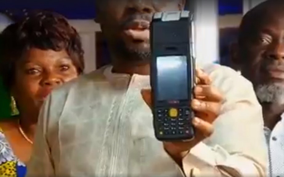 INEC fumes as radio presenter brandishes card reader