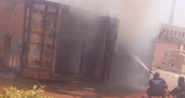 Fire destroys 4, 695 card readers at INEC office in Anambra