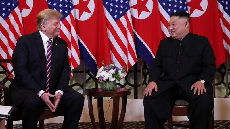 Trump meets Kim in Vietnam for nuclear summit