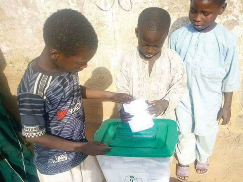 What about underage voters?