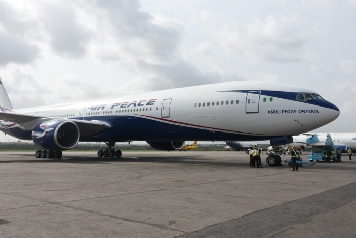 Air Peace boosts fleet with third Boeing 777-300 aircraft