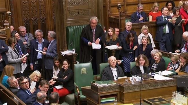 British MPs reject alternative Brexit options