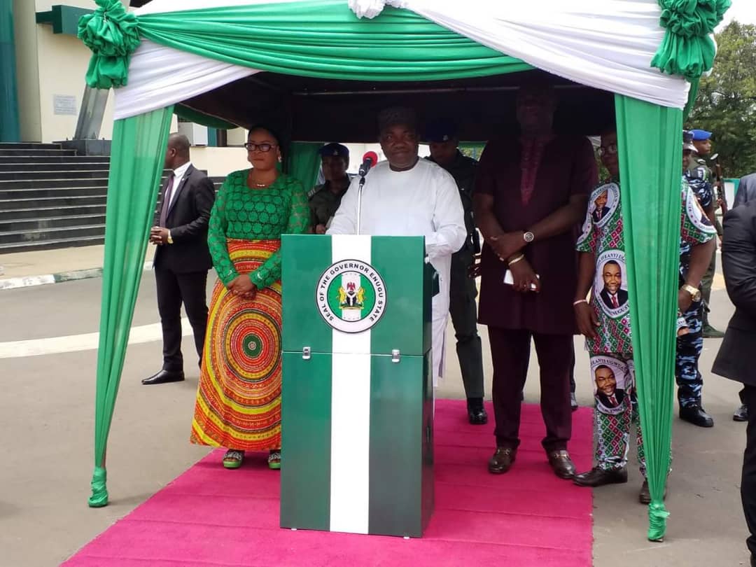 Enugu polls fallout: Gov. Ugwuanyi preaches peace, unity
