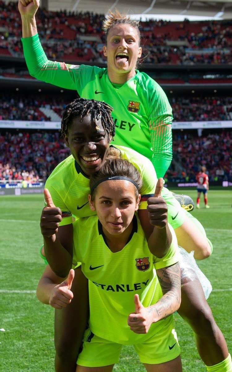 Oshoala scores as Barcelona beat Atletico Madrid
