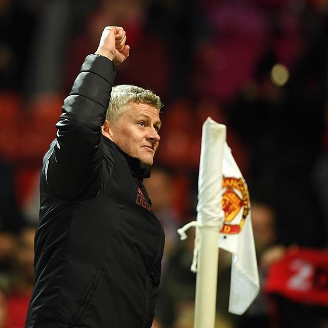 Solskjaer records first win as Man United manager