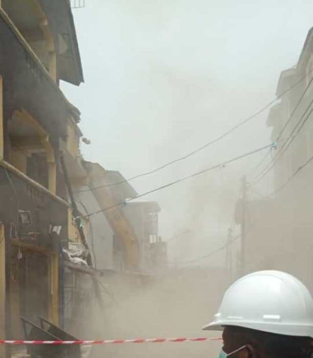 Ita Faji deaths: Lagos demolishes 13 distressed buildings in 3 days