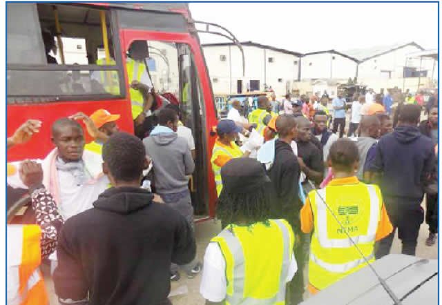 NEMA again receives 136 Nigerians from Libya
