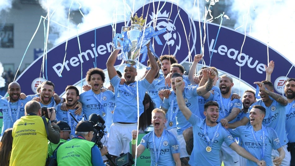 Man City retain Premier League title with Brighton win