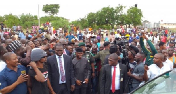 Osinbajo calms protesters as Army claims FCT land