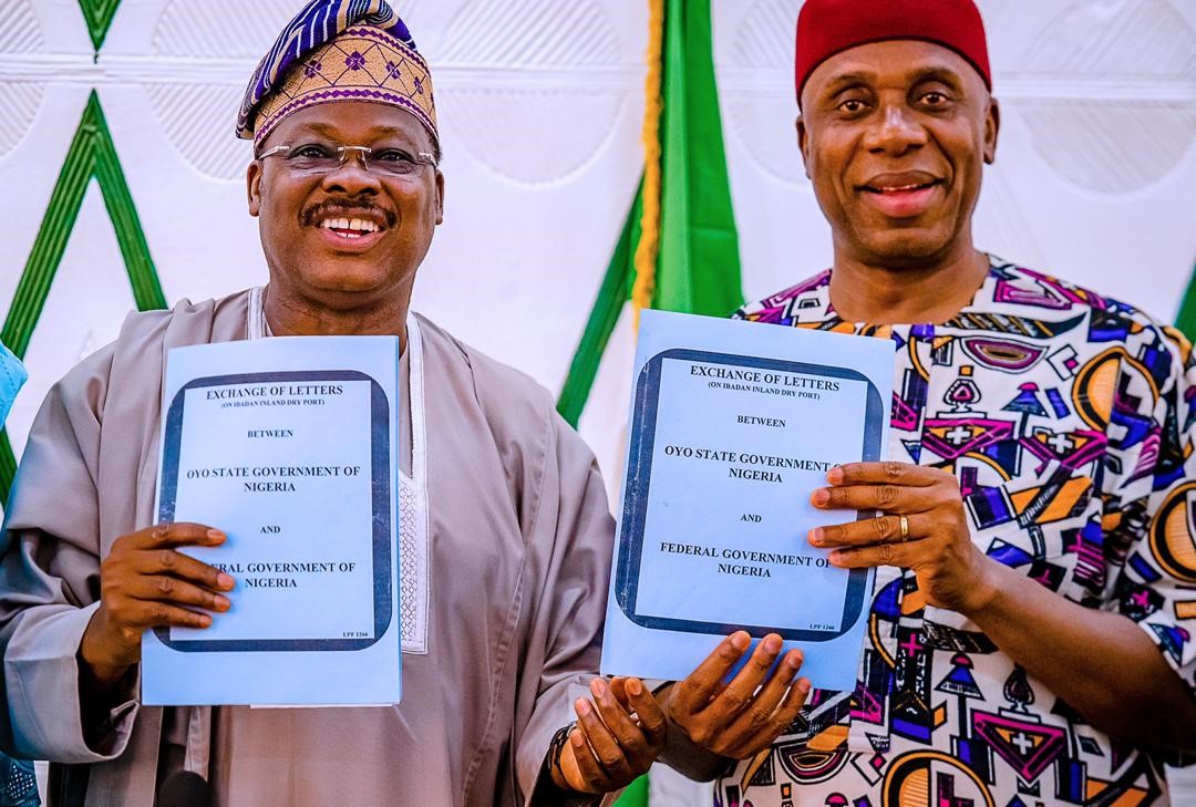 Oyo govt, FG fine-tune agreement on proposed N35.9bn Ibadan inland dry port