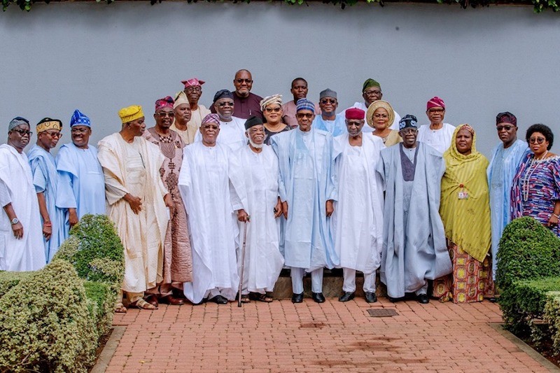 Afenifere, Yoruba elders meet Buhari over insecurity, federalism