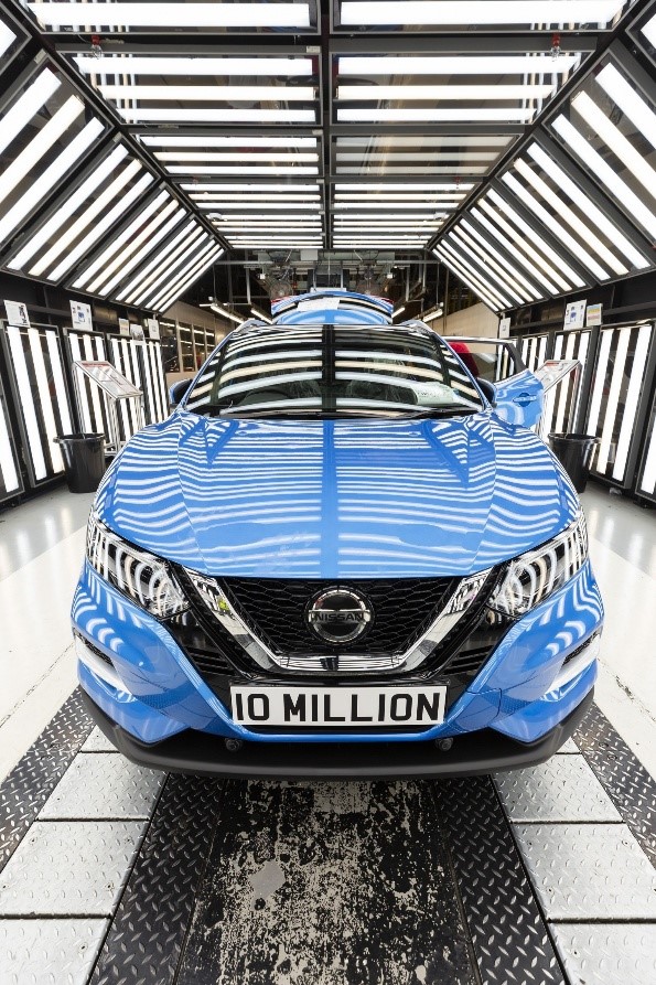 Ten millionth vehicle rolls out from Nissan Sunderland Plant
