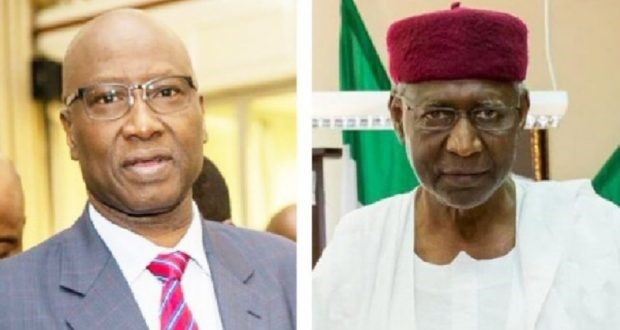 Buhari re-appoints Boss Mustapha, Abba Kyari as SGF, COS