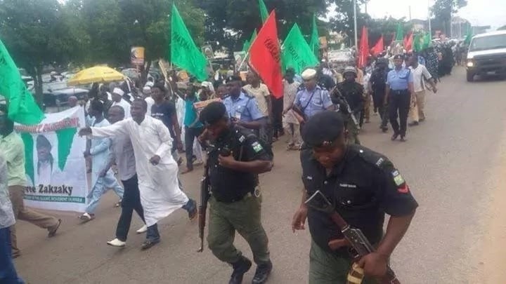 Pro-El-Zakzaky protests spread as Shi’ites storm Lagos, clash with police again in Abuja