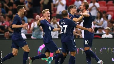 International Champions Cup: Kane halfway stunner beats Juventus in Singapore