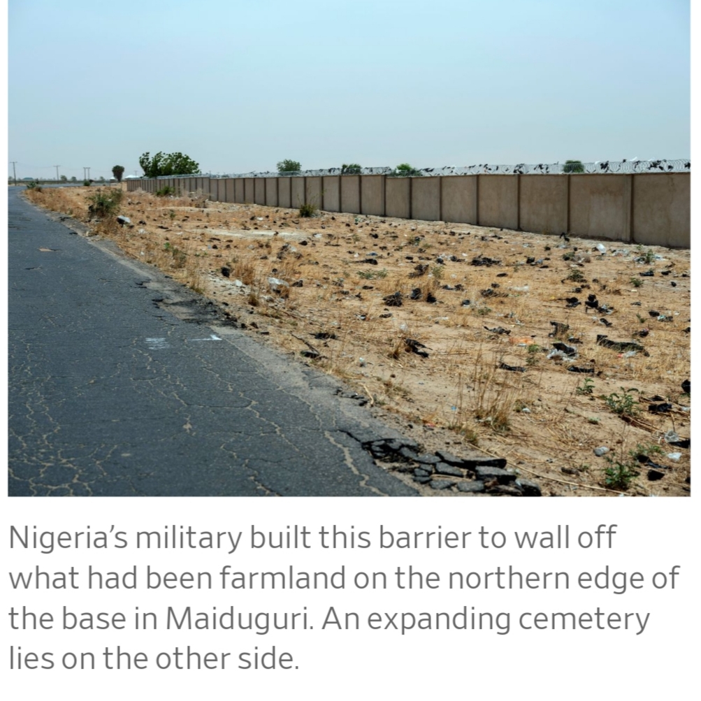 Boko Haram: Nigeria buries soldiers at night in secret cemetery – Report