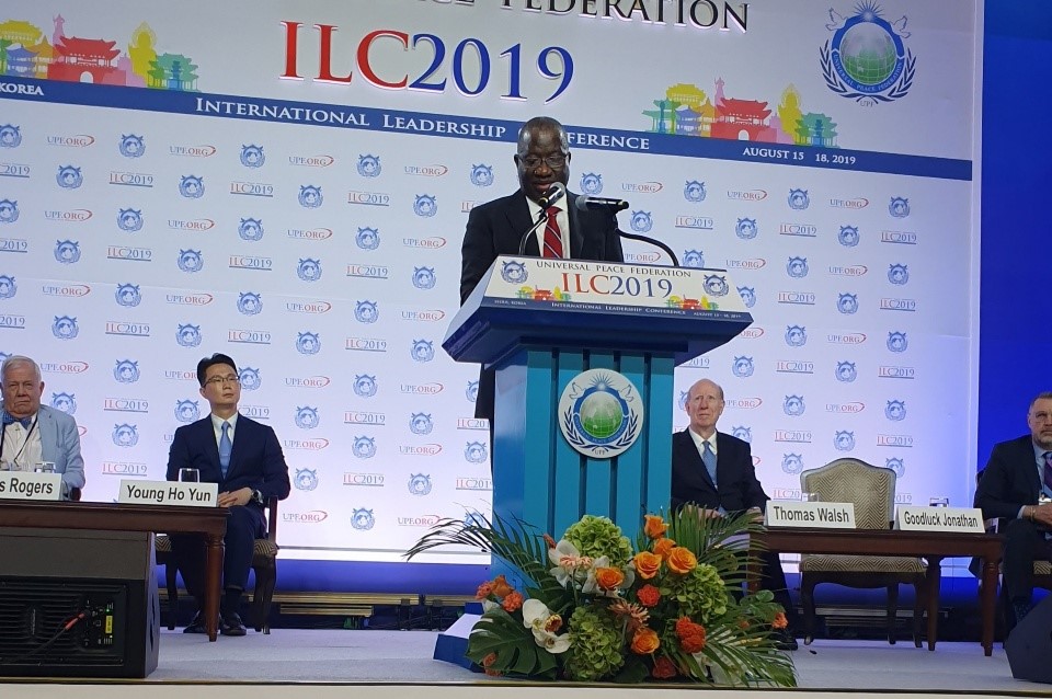 Former Pres. Jonathan calls for global collaboration in peace-building at Korea Summit