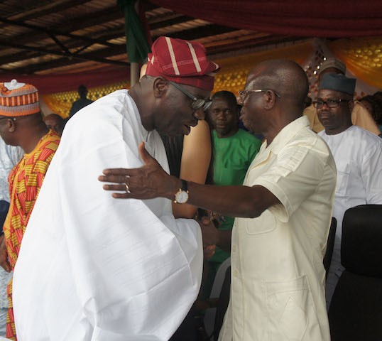 Edo crisis: Gov. Obaseki reconciles with Oshiomhole