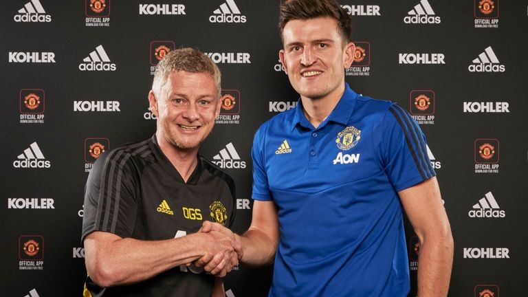 Harry Maguire moves to Man Utd for world record fee