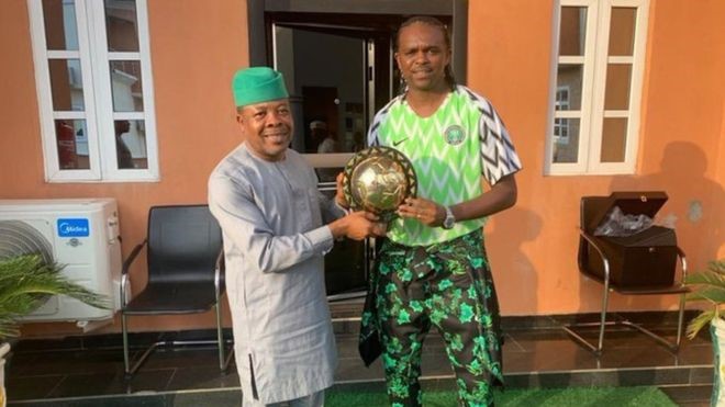 Ihedioha appoints Kanu Nwankwo SSA on Sports