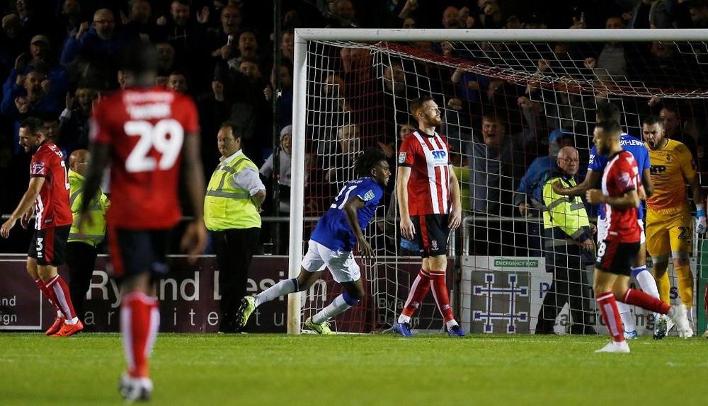 Iwobi fires Everton into League Cup third round