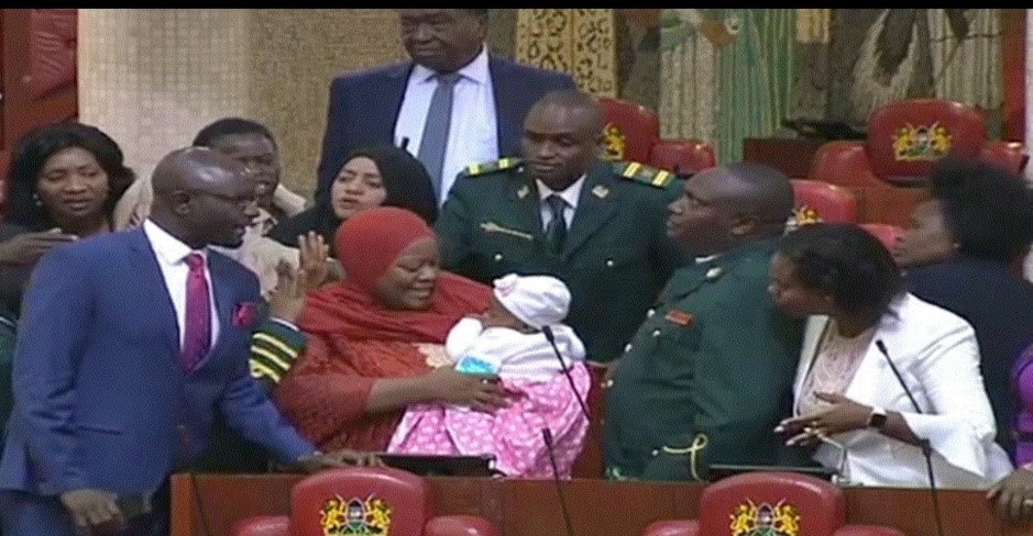 Kenyan Assembly kicks out female MP, baby from parliament