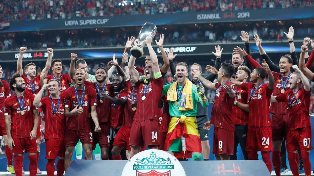 Liverpool win UEFA Super Cup