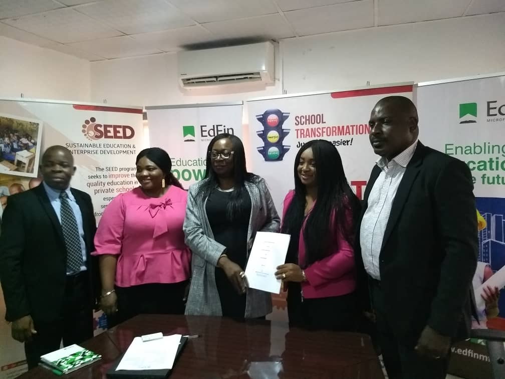 SEED, EdFin Microfinance Bank partner to support affordable private schools with access to finance, quality assessment training