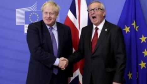 Johnson upbeat on parliament nod to new brexit deal