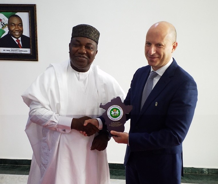 Nigerian Breweries MD hails Ugwuanyi on security, good governance