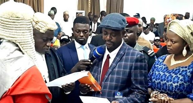 Edward Onoja swears in as new Kogi Deputy Governor